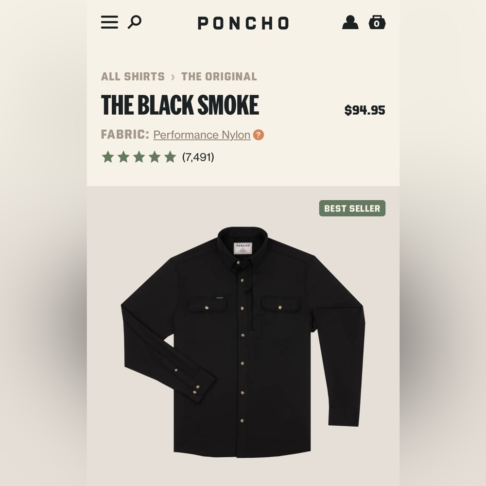 Poncho Original Shirt